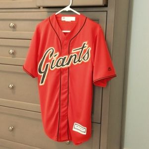 Giants Pence jersey men's small